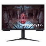 Samsung Odyssey G5 G51C 27" Gaming Monitor, QHD VA Display, 165Hz Refresh Rate, 1ms Response Time, Black