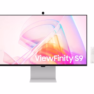 Samsung ViewFinity S9 S90PC 27" Smart Monitor, 5K IPS Display, 60Hz Refresh Rate, 5ms Response Time, Silver