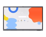 Samsung WA86FX-P Interactive E-Board Android Display with Built-in Camera, 86" IPS Touch Display, 4K UHD Resolution, 60Hz Refresh Rate, 8ms Response Time, Gray
