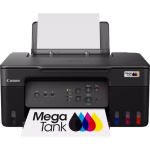 Canon PIXMA G3430 MegaTank AIO Printer, Fast 11ipm Print, 100-Sheet Tray, USB, Wifi, Black