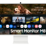 Samsung M8 M80F 4K Samsung Vision AI Smart Monitor, 4K 32" VA Display, 60Hz Refresh Rate, 4ms Response Time, White