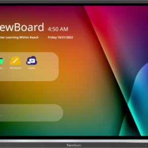 Viewsonic ViewBoard IFP5550-5 Interactive Display, 55" 4K UHD IPS Display, 8ms Response Time, Black
