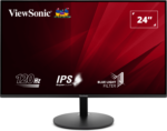 ViewSonic VA24E1-H 24inch Full HD IPS Monitor, 120Hz Refresh Rate, 5ms Response Time, Black