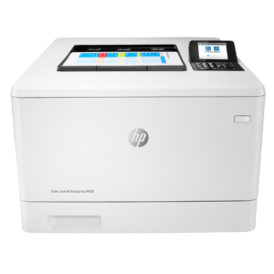 HP Color LaserJet M455dn Printer, Up to 28ppm Print Speed, 250 Sheet Input Tray, USB, Ethernet, Wi-Fi, White