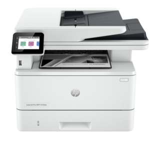 HP LaserJet Pro MFP 4103dw Printer, Up to 42ppm Print Speed, 50 Sheets ADF Capacity, USB, Ethernet, Wifi, White
