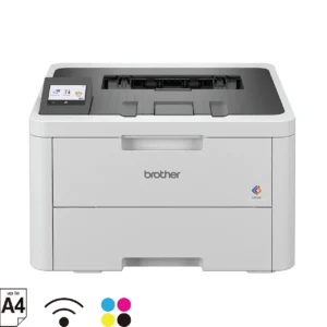 Brother HL-L3280CDW Color Laser Duplex Printer, A4 Print Speed up to 26 ppm, Wifi, Ethernet, White