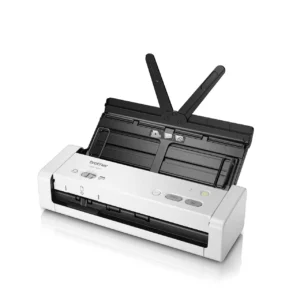 Brother ADS-1200 Portable Document Scanner, 25ppm and 50ipm, USB, White