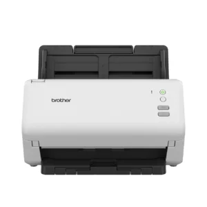 Brother ADS-3100 Desktop Color Scanner, 40ppm Simplex and 80ipm Duplex Scanning, 60-Page ADF, USB 3.0, White