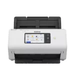 Brother ADS-4700W Desktop Scanner, 40ppm Simplex and 80ipm Duplex Scanning, 80-Page ADF, USB, Wi-Fi & Ethernet, White
