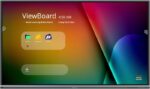 Viewsonic ViewBoard IFP8650-5F 86" 4K UHD Interactive Display, Ultra Fine Touch Technology, 8ms Response Time, Black