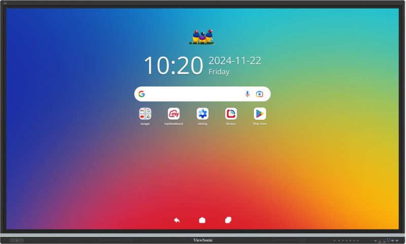ViewSonic IFP8651 ViewBoard Interactive Display, 86″ TFT LCD Display, 4K UHD Resolution, 6.5ms Response Time, Black