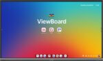 ViewSonic IFP9851 Interactive Display, 98" TFT LCD Module with DLED Display, 4K UHD Resolution, 50 Touch Points, Black
