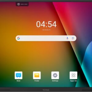 Viewsonic ViewBoard IN6503-1C 65” 4K Interactive Display, Android 14, 40-point Ultra Fine Touch Touchscreen, Black
