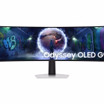 Samsung Odyssey G9 G932 Gaming Curved Monitor, 49" OLED Display, Dual QHD Resolution, 240Hz Refresh Rate, 0.03ms Response Time, White