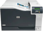 HP Color LaserJet A3 CP5225n Professional Printer, Up to 20ppm Black & Color, 250-Sheet Face-Down Output Bin, USB, Ethernet, White