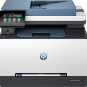 HP Color LaserJet Pro MFP 3303sdw Printer, Print speed up to 25 ppm Black, 25 ppm Color, USB, Ethernet, Wifi, White