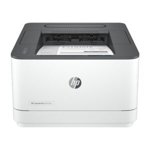 HP LaserJet Pro 3003DW Printer, Up to 33 ppm Black, 150-sheet Output Tray, USB, Ethernet, Wifi, White