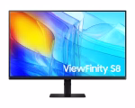 Samsung ViewFinity S8 S80D 32" Monitor, 4K UHD VA Display, 60Hz Refresh Rate, 5ms Response Time, Black