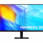 Samsung ViewFinity S8 S80D 32" Monitor, 4K UHD VA Display, 60Hz Refresh Rate, 5ms Response Time, Black