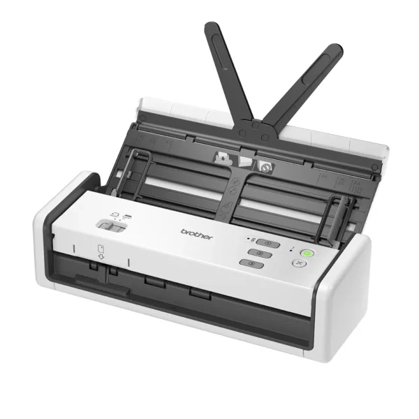 Brother ADS-1300 Portable Document Scanner, 30ppm and 60ipm, 2-sided Color Scan, 20 Sheets, USB, White - Image 3