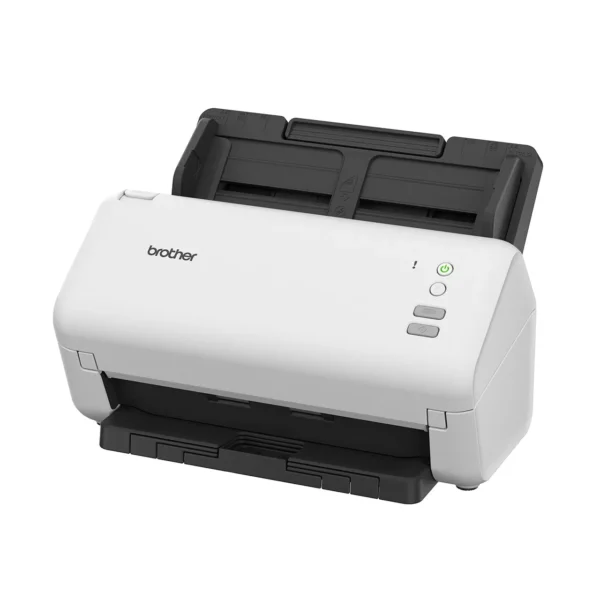 Brother ADS-3100 Desktop Color Scanner, 40ppm Simplex and 80ipm Duplex Scanning, 60-Page ADF, USB 3.0, White - Image 3
