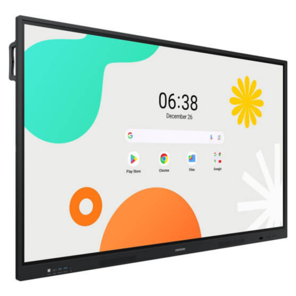 Samsung WAF Series Interactive Display, 75" 4K UHD Touch IR Display, 60Hz Refresh Rate, 8ms Response Time, Black - Image 4
