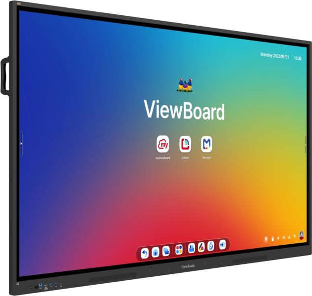 ViewSonic ViewBoard IFP7534 Interactive Display, 75″ TFT LCD with DLED Display, 4K UHD Resolution, 6ms Response Time, Black