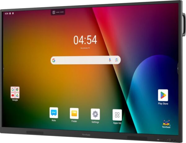 Viewsonic ViewBoard IN6503-1C 65” 4K Interactive Display, Android 14, 40-point Ultra Fine Touch Touchscreen, Black - Image 3