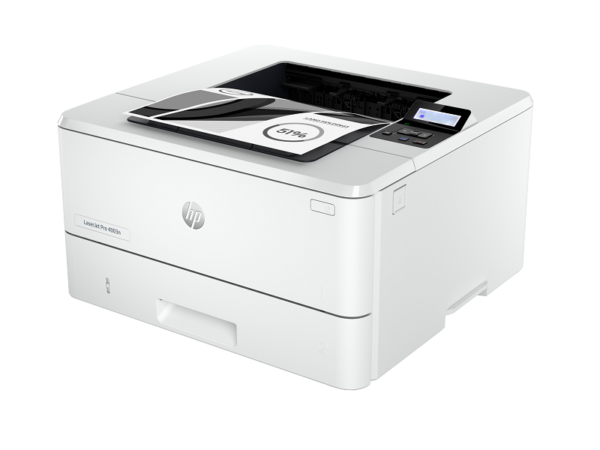 HP LaserJet Pro 4003N A4 Mono Printer, Prints Up to 42 ppm, Up to 900 Sheets Input Capacity, USB, Ethernet, White - Image 3