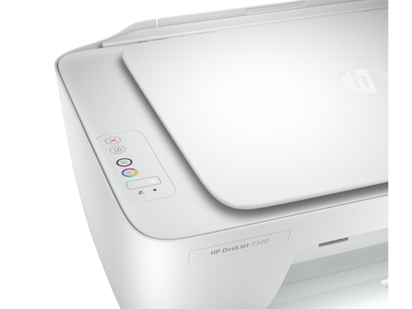 HP DeskJet 2320 All-in-One Printer, Print Speed up to 7.5 ppm, Up to 1000 Pages Duty Cycle, USB, White - Image 4