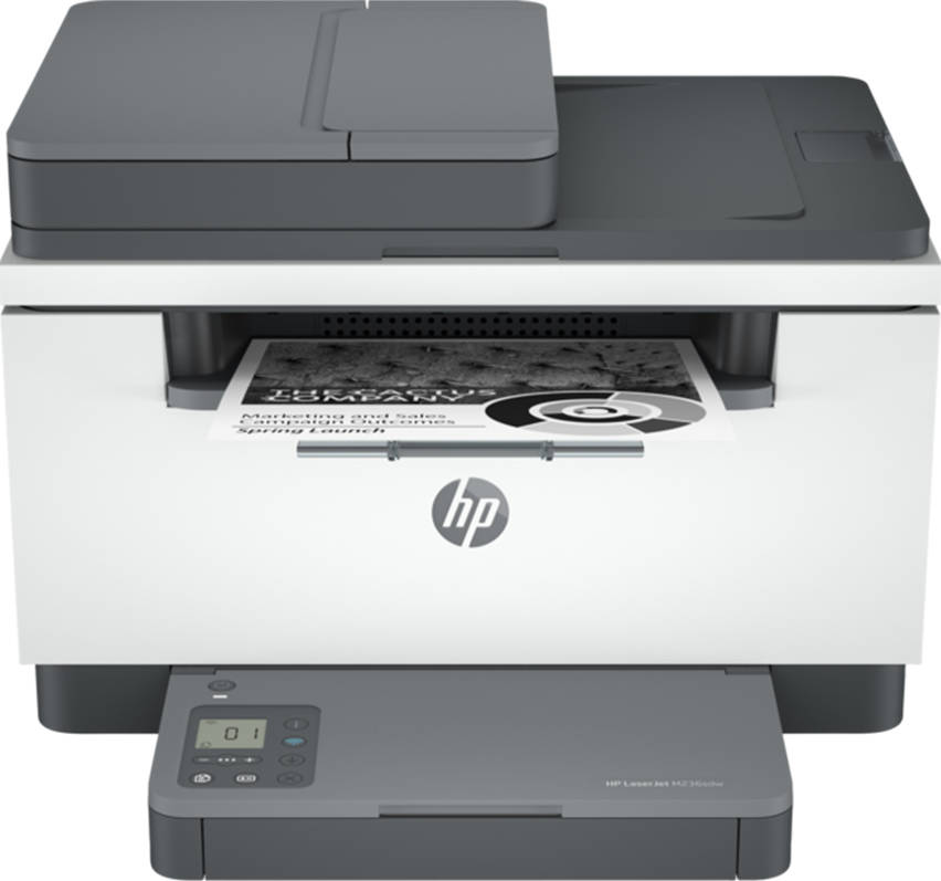 HP M236sdw LaserJet Multifunction Printer, Up To 29ppm Print Speed, 150 Sheets Standard Handling Input, Bluetooth, Wi-Fi, White