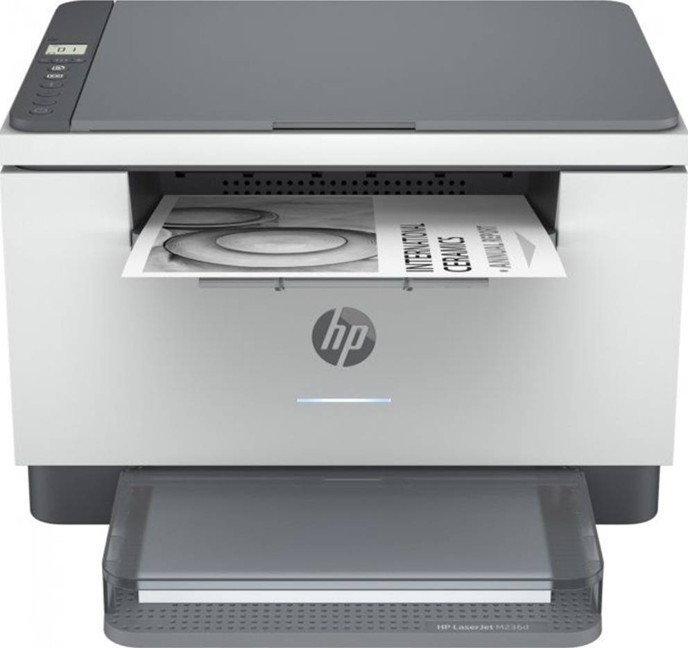 HP Laser Jet MFP M236d  Printer, Up To 29ppm Print Speed, 150 Sheets Standard Handling Input, USB, White