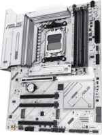 Asus X870 Max Gaming Wi-Fi 7 ATX Motherboard, AM5 Socket, 4× DDR5 DIMM, Max 256GB Memory, Wi-Fi 7, Bluetooth, White - Image 6