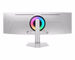 Samsung Odyssey G9 G932 Gaming Curved Monitor, 49" OLED Display, Dual QHD Resolution, 240Hz Refresh Rate, 0.03ms Response Time, White - Image 4