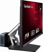 ViewSonic TD2455 24" FHD Multi Touch Screen Monitor, IPS Panel, USB Type-C Input, Black - Image 6