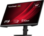 ViewSonic VG2408 24" FHD Monitor, IPS Panel, 100Hz Refresh Rate, 5ms Response Time, Black - Image 3