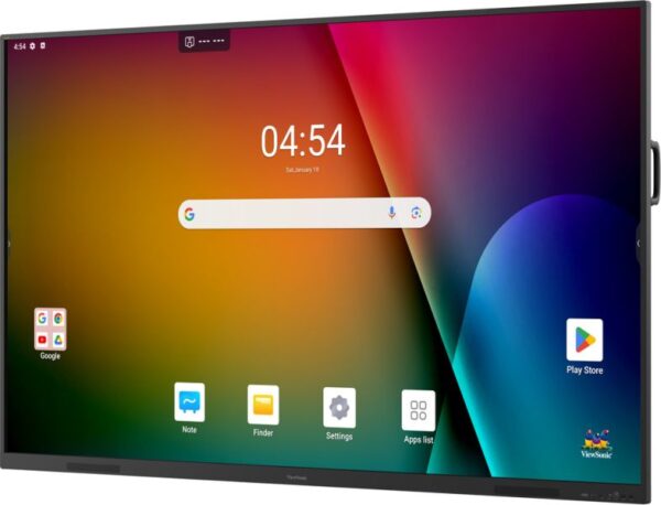 Viewsonic IN8603-1C ViewBoard,  86” 4K Interactive Display, Android 14, 40-point Ultra Fine Touch touchscreen, Black - Image 3
