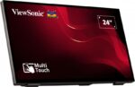 ViewSonic TD2465 24" Tocuh Monitor, FHD Resolution, 60Hz Refresh Rate, 7ms Response Time, Black - Image 4