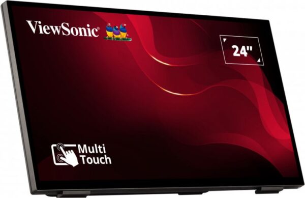 ViewSonic TD2465 24" Tocuh Monitor, FHD Resolution, 60Hz Refresh Rate, 7ms Response Time, Black - Image 4