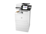 HP Color LaserJet Enterprise Flow MFP M776z Printer, Up to 46 ppm Print Speed, USB, Ethernet, Wifi, White - Image 3