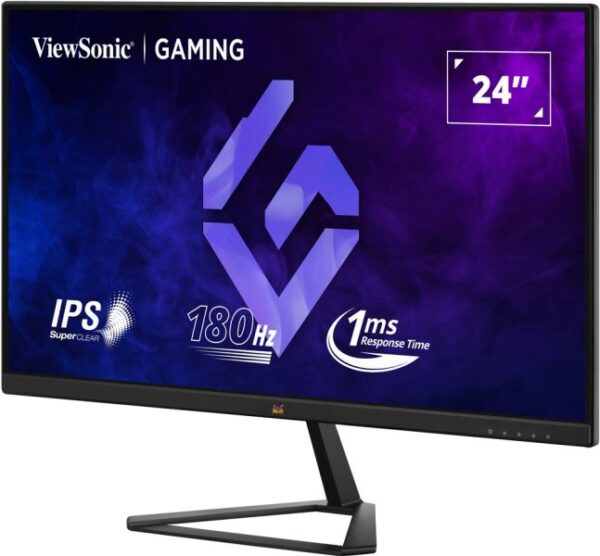 Viewsonic VX2479-HD-PRO 24 inch Gaming Monitor, IPS Panel, 180Hz Refresh Rate, 1ms Response Time, Black - Image 3