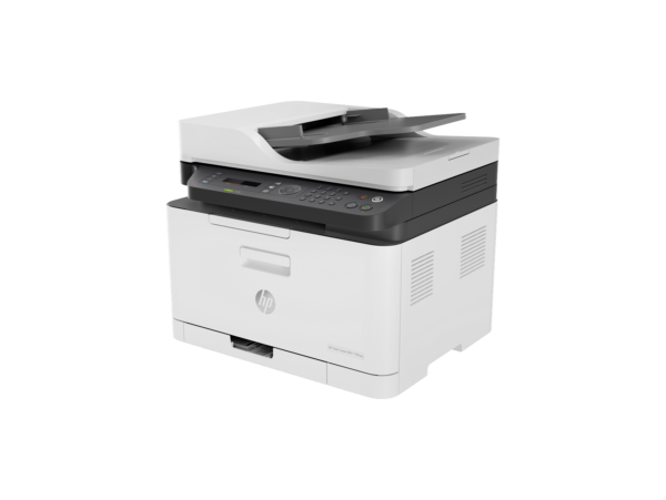 HP Color Laser 179FNW All in One Laser Printer, Up to 19 ppm Black, Up to 4 ppm Color, 150 Sheet Paper Tray Ethernet, Wi-Fi, White - Image 3