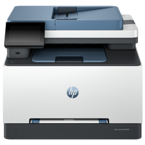 HP Color LaserJet Pro MFP 3303fdw Printer, Print Speed Up to 25 ppm, 100 Sheets Output Tray, Ethernet, USB, Wi-Fi, White