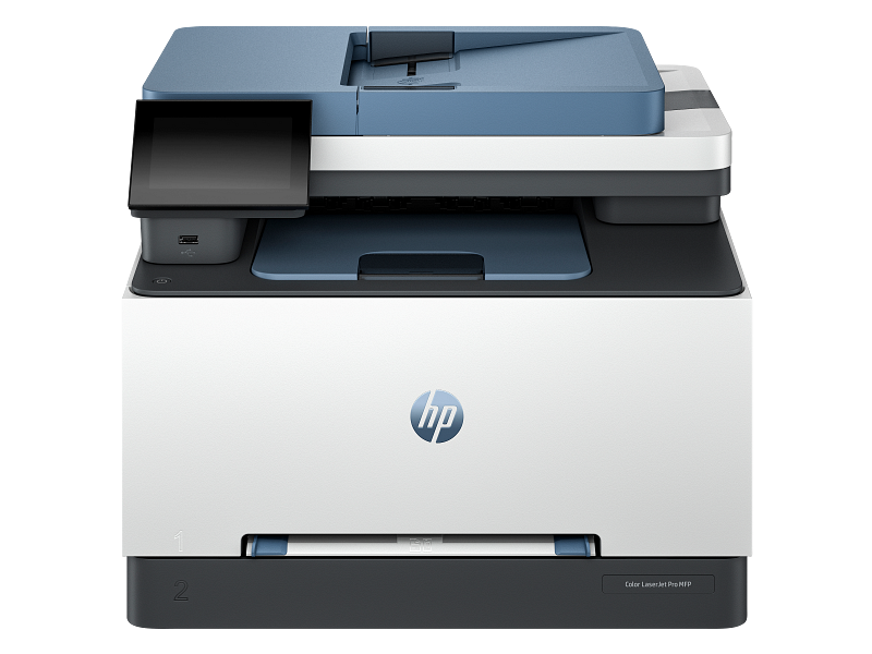 HP Color LaserJet Pro MFP 3303fdw Printer, Print Speed Up to 25 ppm, 100 Sheets Output Tray, Ethernet, USB, Wi-Fi, White