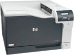 HP Color LaserJet A3 CP5225n Professional Printer, Up to 20ppm Black & Color, 250-Sheet Face-Down Output Bin, USB, Ethernet, White - Image 2