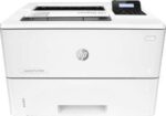 HP LaserJet Pro M501dn Monochrome Printer, Up to 45 ppm (Black), USB, Ethernet, White