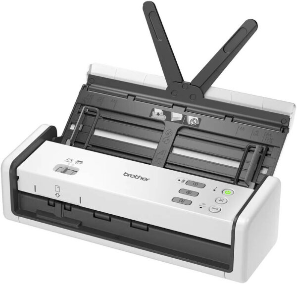 Brother ADS-1350W Portable Document Scanner, 30ppm and 60ipm, 2-sided Color Scan, 20 Sheets, Wi-fi, USB, White - Image 3