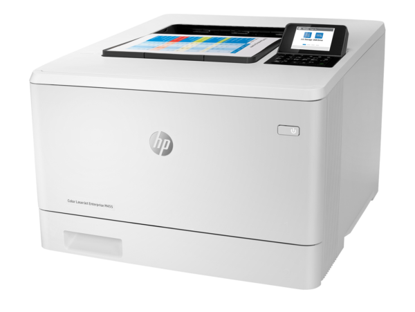 HP Color LaserJet M455dn Printer, Up to 28ppm Print Speed, 250 Sheet Input Tray, USB, Ethernet, Wi-Fi, White - Image 3