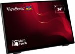 ViewSonic TD2465 24" Tocuh Monitor, FHD Resolution, 60Hz Refresh Rate, 7ms Response Time, Black - Image 3