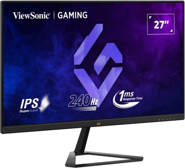 Viewsonic VX2779A-HD-PRO 27” Gaming Monitor, FHD IPS Display, 240Hz Refresh Rate, 1ms Response Time, Black - Image 3